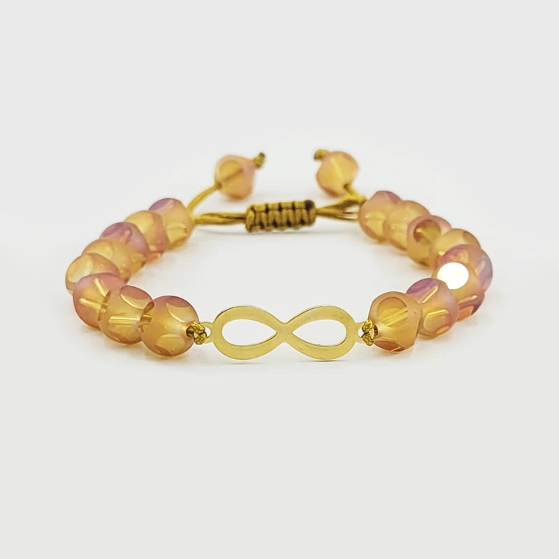 دستبند زنانه ذاریات مدل بینهایت کد Z-W.L588