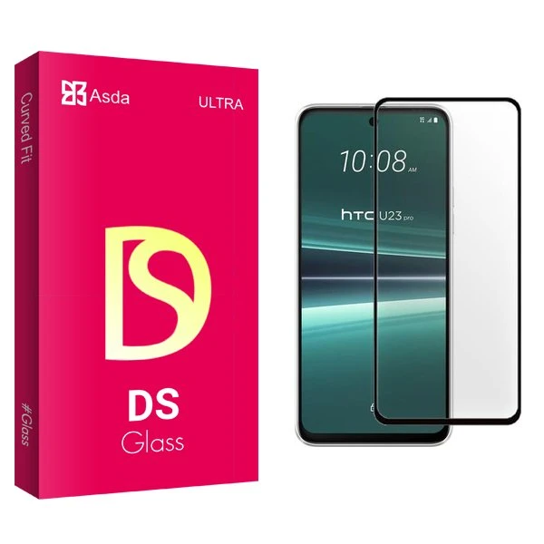 محافظ صفحه نمایش شیشه ای آسدا مدل DS مناسب برای گوشی موبایل اچ تی سی Desire U23 Pro