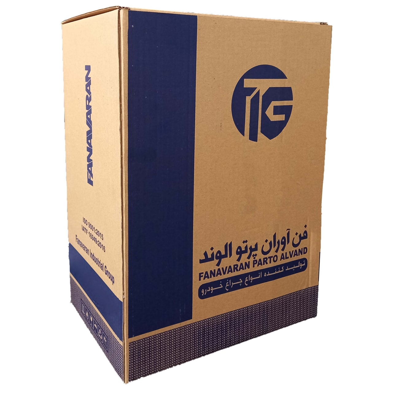 چراغ جلو راست خودرو فن آوران پرتو الوند مدل YM110 مناسب برای تیبا