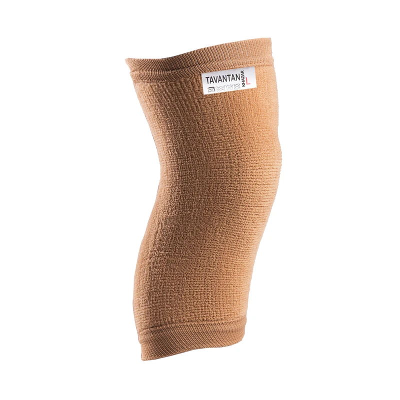 زانو بند طبی توان تن خزر مدل حوله‌ای کد KN011