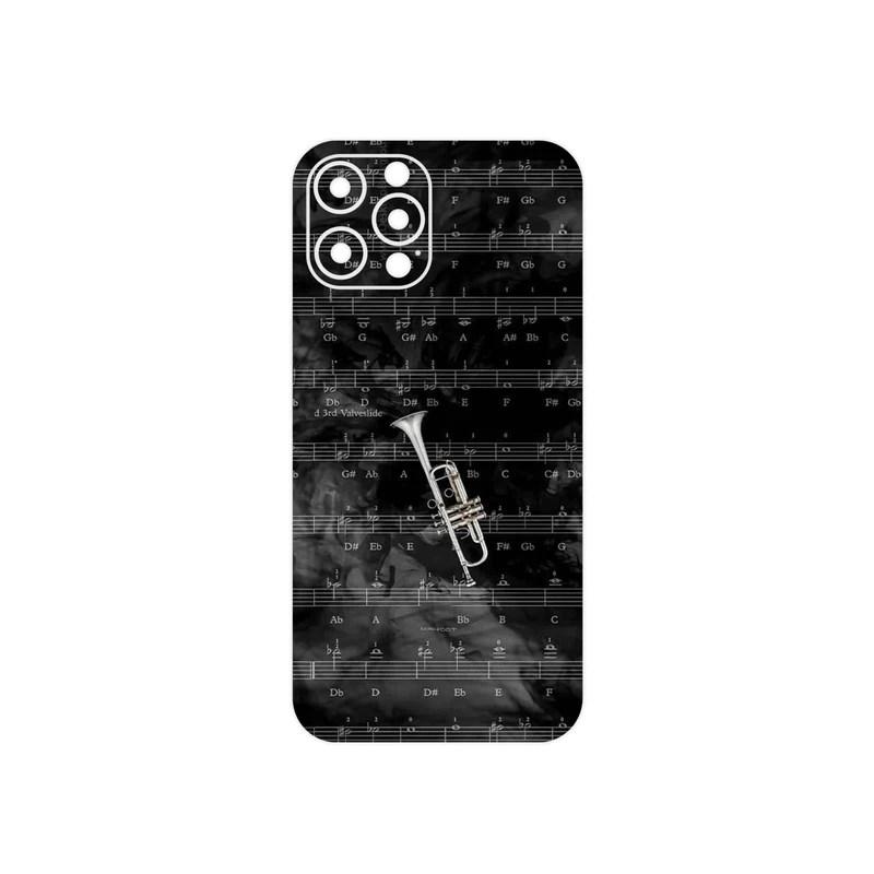 برچسب پوششی ماهوت مدل Trumpet مناسب برای گوشی موبایل اپل iPhone 12 Pro Max