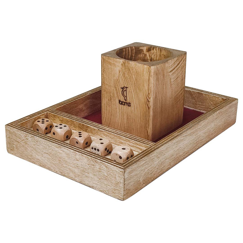 بازی فکری چوبامتی مدل یاتزی yahtzee