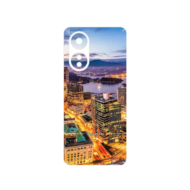 برچسب پوششی ماهوت مدل City of Vancouver مناسب برای گوشی موبایل اپو A58 4G