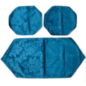 رومیزی مخمل مدل یونا بسته 3 عددی