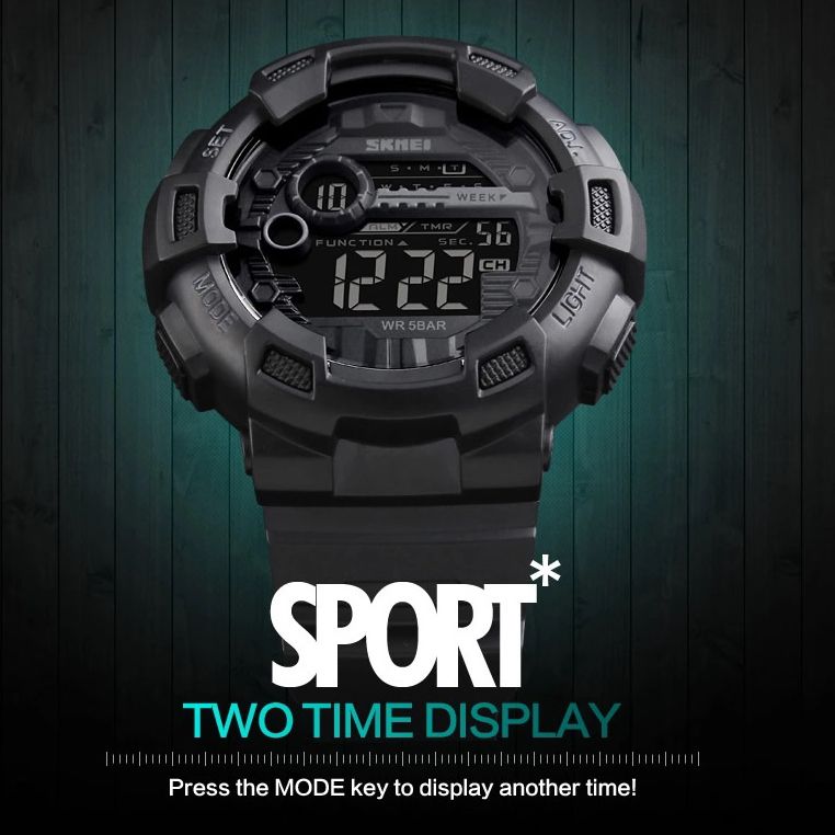 ساعت مچی دیجیتال مردانه اسکمی مدل 1243 -  - 2