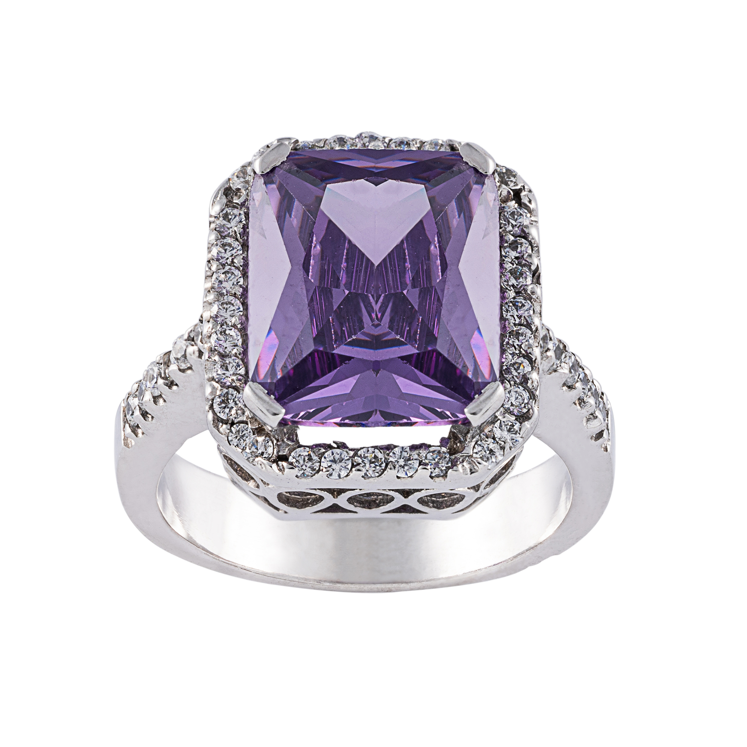 انگشتر نقره زنانه جواهری سون مدل 2678