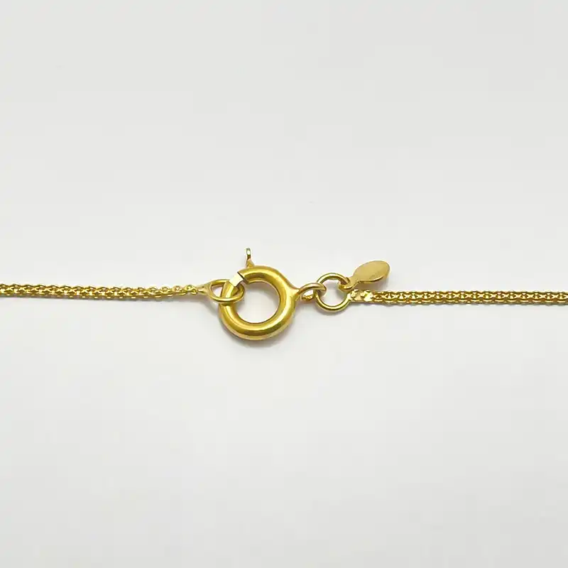 گردنبند طلا 18 عیار زنانه مدل GA001 طرح گوی