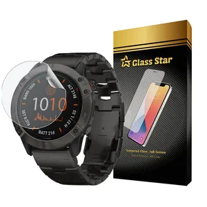  محافظ صفحه نمایش هیدروژل گلس استار مدل MTBWS مناسب برای ساعت هوشمند گارمین FENIX 6X SAPPHIRE
