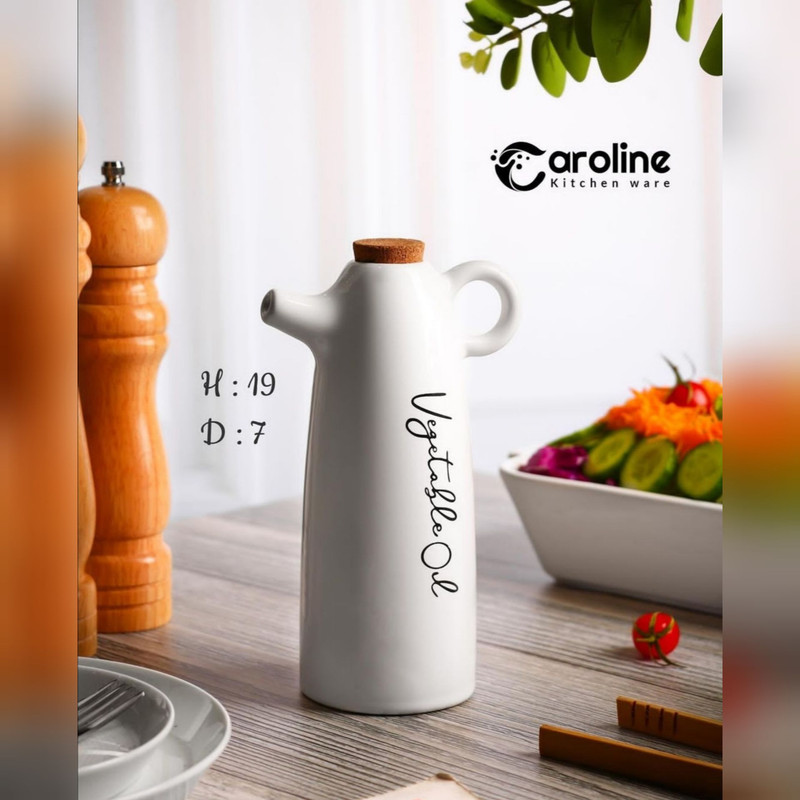 ظرف روغن کارولین کیچن ور مدل V.OIL