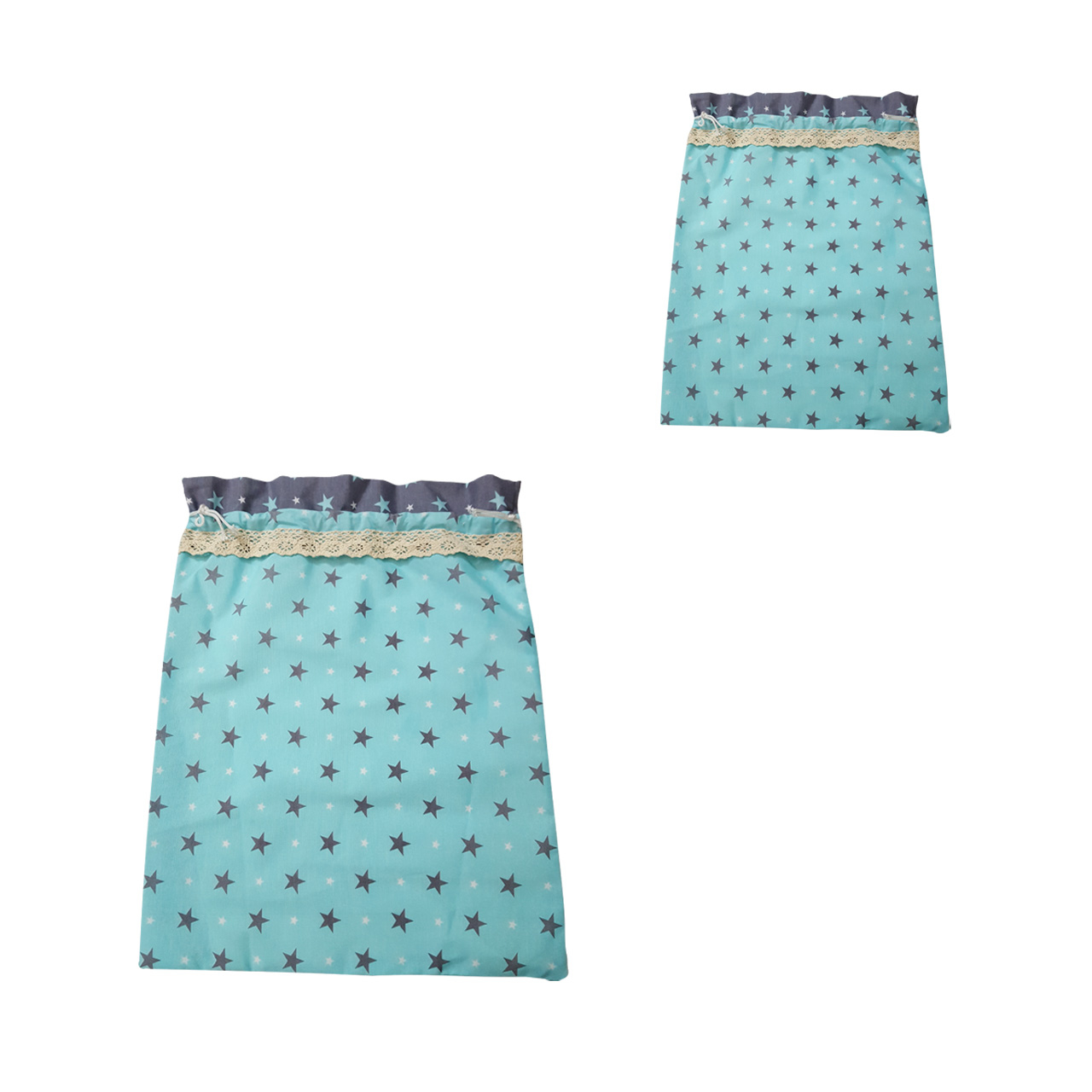 کیسه  سبزی  طرح  ستاره   کد S100  مجموعه 2 عددی 