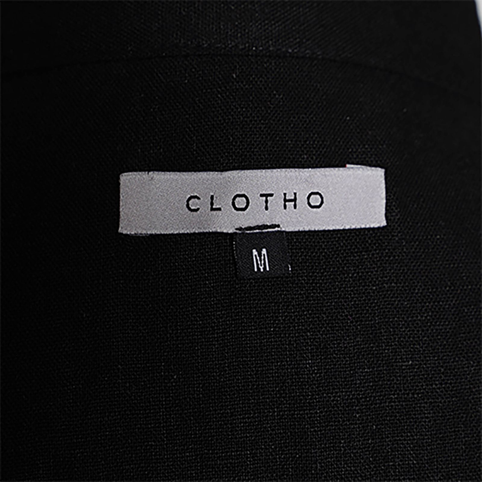 پیراهن آستین کوتاه مردانه کلوتو مدل  LIN SH SLEEVE - 0 POCK BLK -  - 4