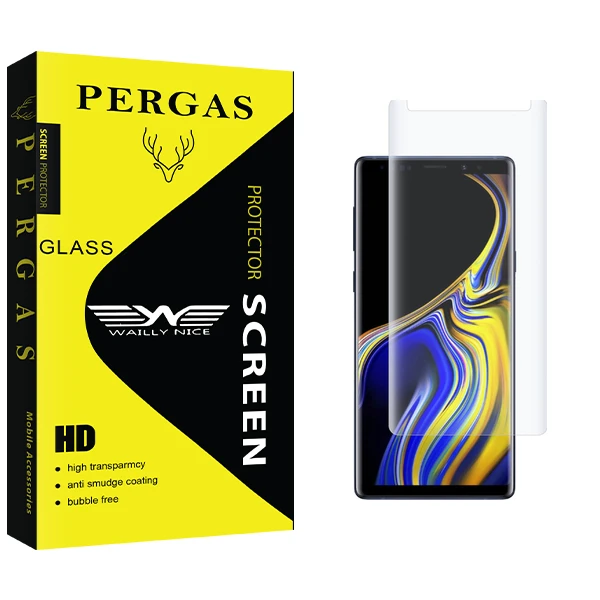 محافظ صفحه نمایش وایلی نایس مدل Pergas UV مناسب برای گوشی موبایل سامسونگ Galaxy Note 9