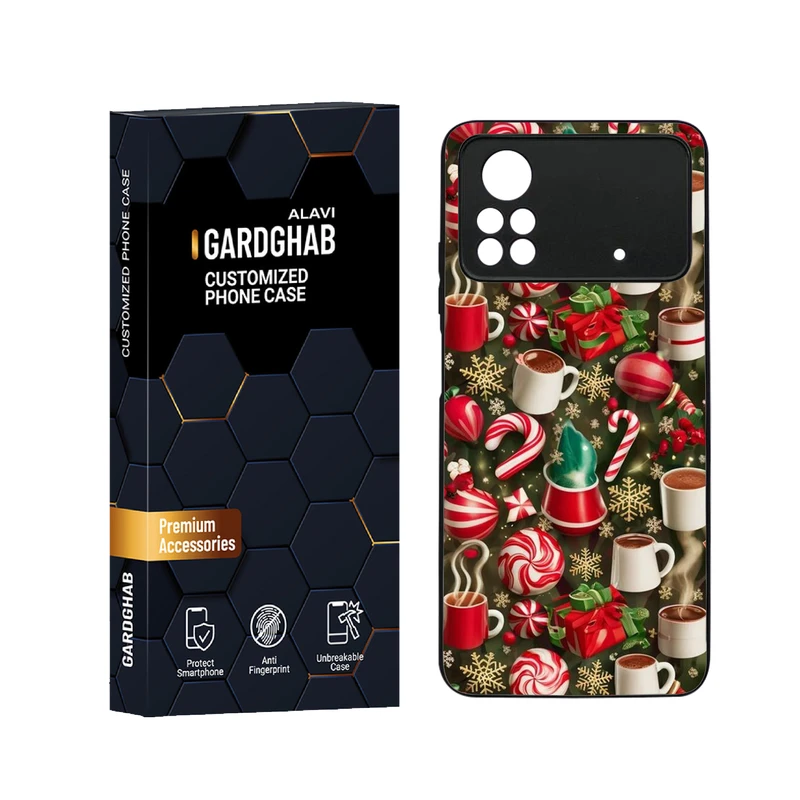 کاور گارد قاب علوی مدل دورژله ای فانتزی مناسب برای گوشی موبایل شیائومی Poco X4 Pro