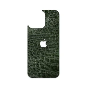 MAHOOT Green-Crocodile-Leather Cover Sticker for Apple iPhone 16 Pro Max