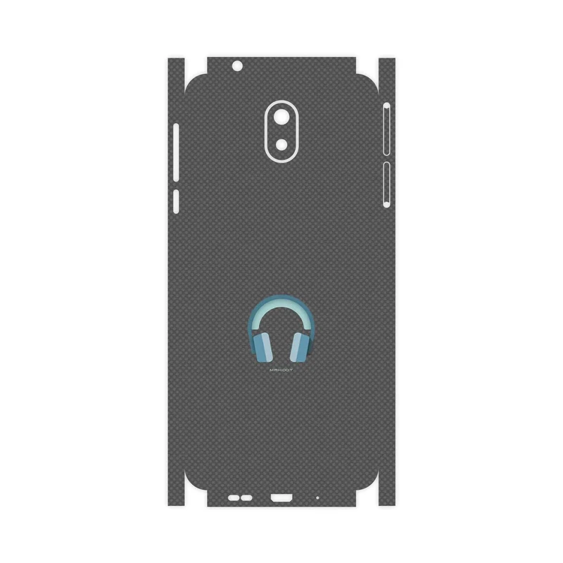 برچسب پوششی ماهوت مدل Minimal Headphone Icon-FullSkin مناسب برای گوشی موبایل نوکیا 3.1
