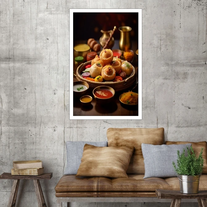 تابلو نوری بکلیت طرح رستوران و کافه مدل W-MID-17865