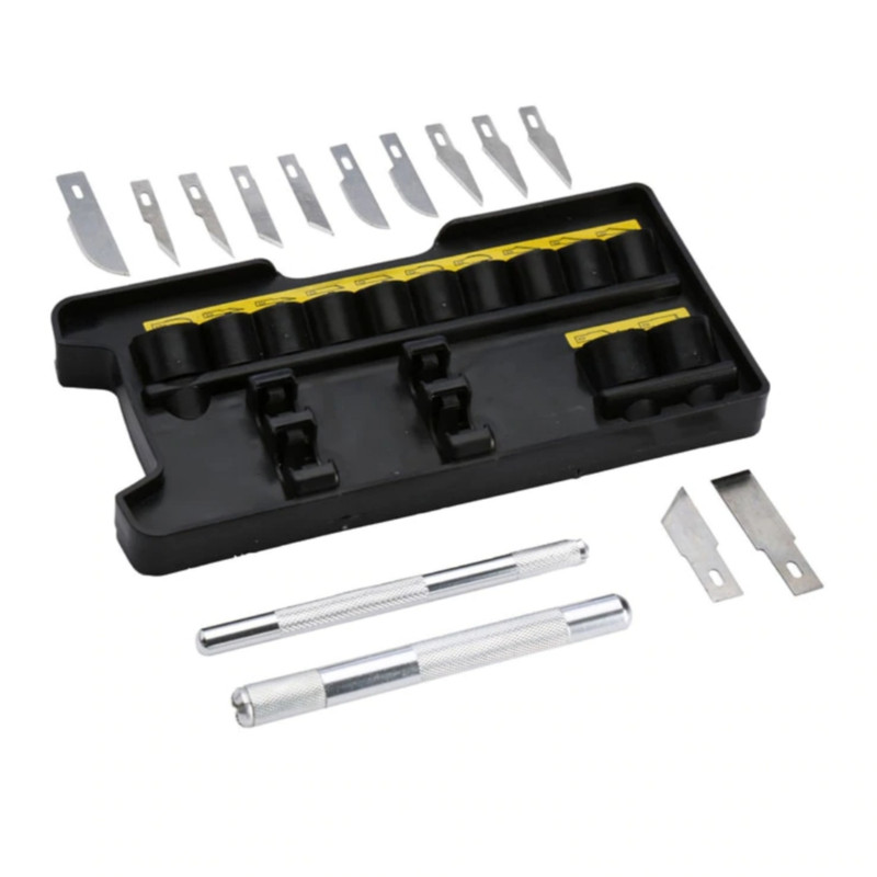 مجموعه 14 عددی کاتر قلمی استنلی مدل STHT0-73872