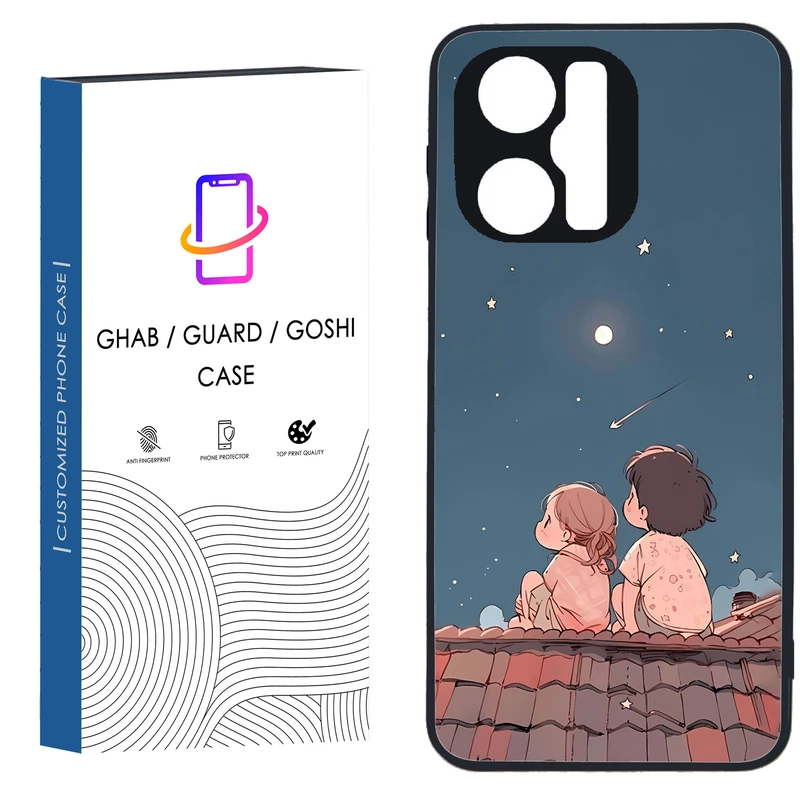 کاور قاب گارد گوشی طرح دخترانه کد 37 - TPU مناسب برای گوشی موبایل  شیائومی Note 12 Pro 5G