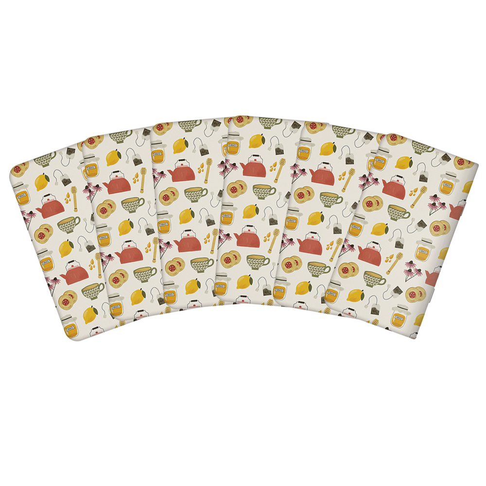 تقویم جیبی سال 1399 چاپ شفق طرح آشپزخانه کد 630 بسته 6 عددی