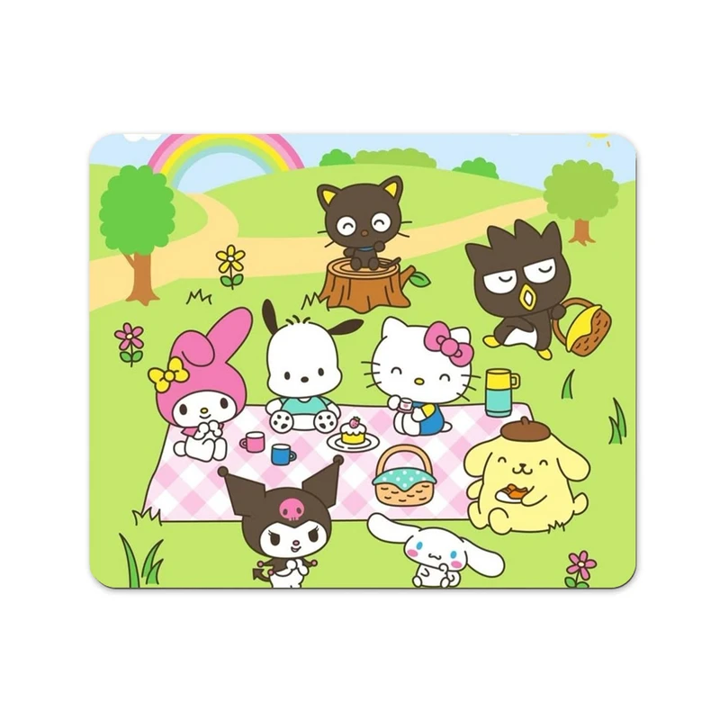 ماوس پد پاد آفرین مدل کارتونی کرومی و مای ملودی هلوکیتی کد P464 سایز 19*24 سانتی متر