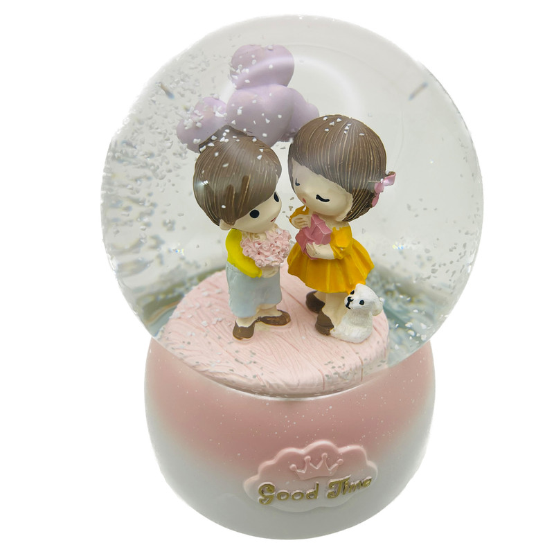 گوی موزیکال مدل پمپی Good Time طرح Love کد PB2000