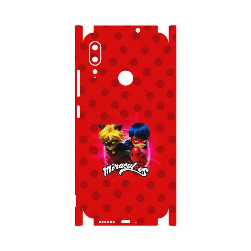برچسب پوششی ماهوت مدل Ladybug and Cat Noir-FullSkin مناسب برای گوشی موبایل موتورولا Moto E6 Plus