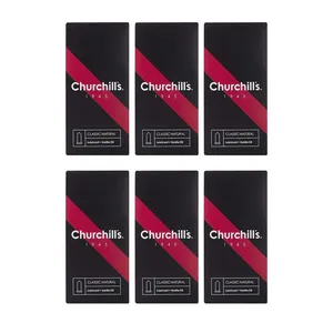 کاندوم چرچیلز مدل Classic Natural مجموعه 6 عددی