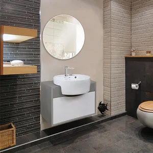 ست کابینت روشویی آزالیا مدل Milana60 به همراه آینه