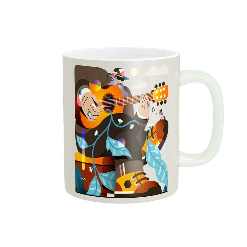 ماگ طرح گیتار کد 120