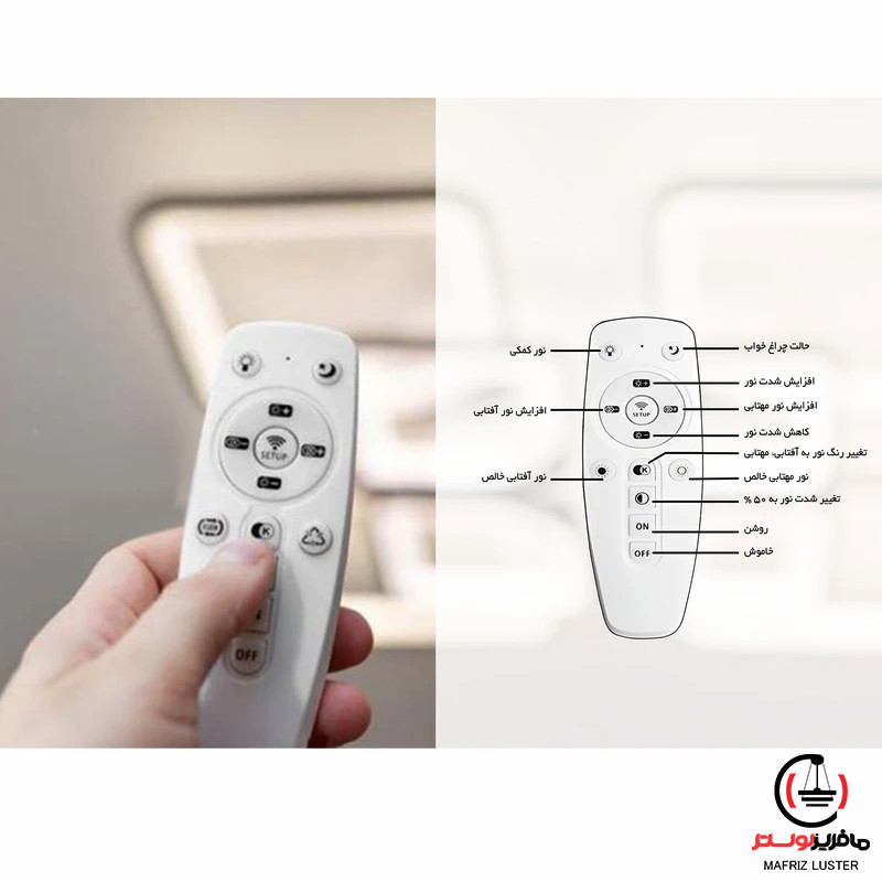 لوستر مافریز مدل مدرن کد SPN3-260