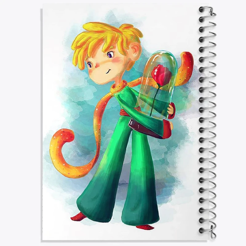 دفتر لیست خرید 50 برگ خندالو طرح شازده کوچولو کد 25772