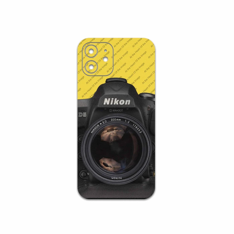 برچسب پوششی ماهوت مدل Nikon-Logo مناسب برای گوشی موبایل اپل iPhone 12