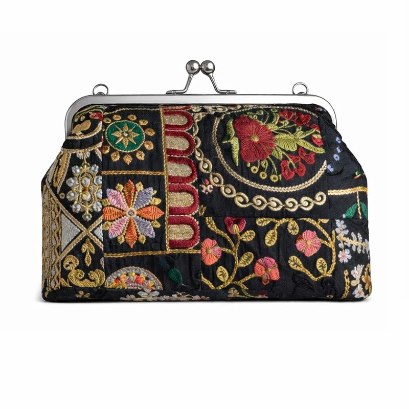 کیف مجلسی زنانه مدل دست دوز