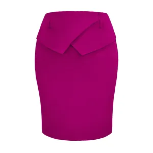 دامن زنانه مدل 108056 روهم گرد