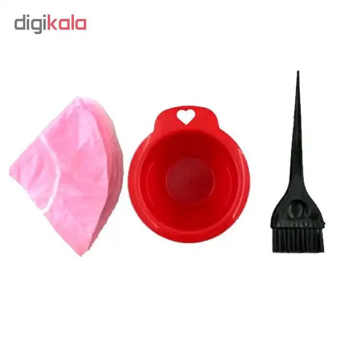 مجموعه لوازم رنگ مو مدل سارینا