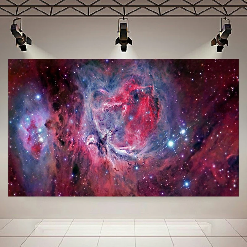 تابلو بوم طرح کهکشان و ستارگان مدل Carina nebula کد AR1710
