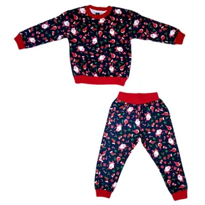 ست سویشرت و شلوار بچگانه مدل کریسمس