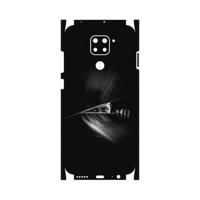 برچسب پوششی ماهوت مدل Black Portrait-FullSkin مناسب برای گوشی موبایل شیائومی Redmi Note 9