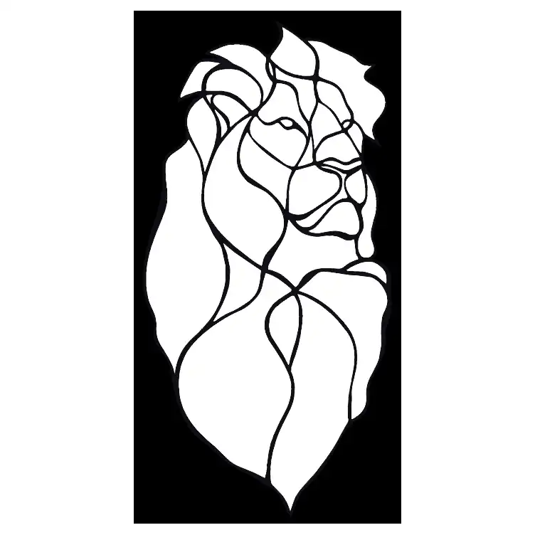 شابلون مدل شیر کد SP334-1