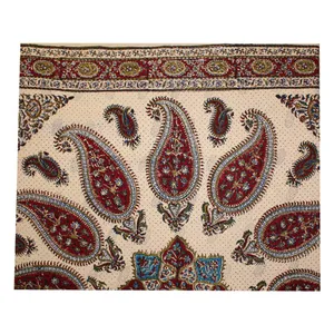 سفره قلمکار زابلیان طرح 10-16 سایز  100*100 سانتی متر
