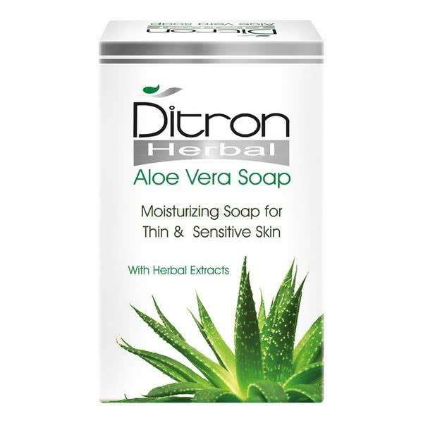 صابون دیترون سری Herbal مدل Aloe Vera وزن ۱۱۰ گرم