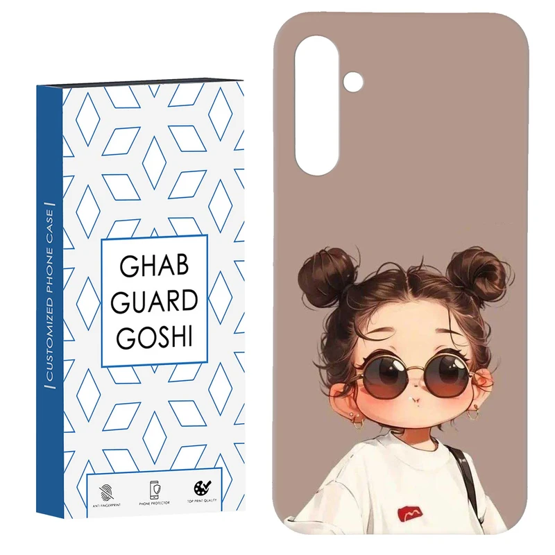 کاور قاب گارد گوشی طرح دخترانه کد Dimo-921 مناسب برای گوشی موبایل سامسونگ GALAXY A15