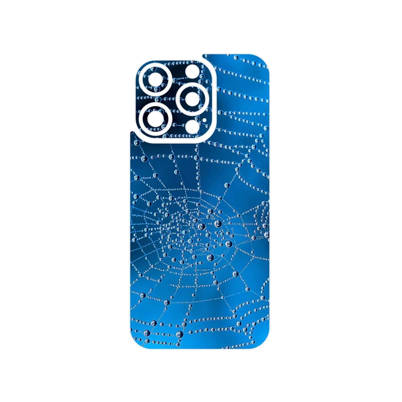 برچسب پوششی ماهوت مدل Spider web مناسب برای گوشی موبایل اپل iPhone 15 Pro