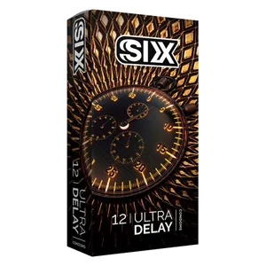 SIX Dotted Delay Condom 12 Packs