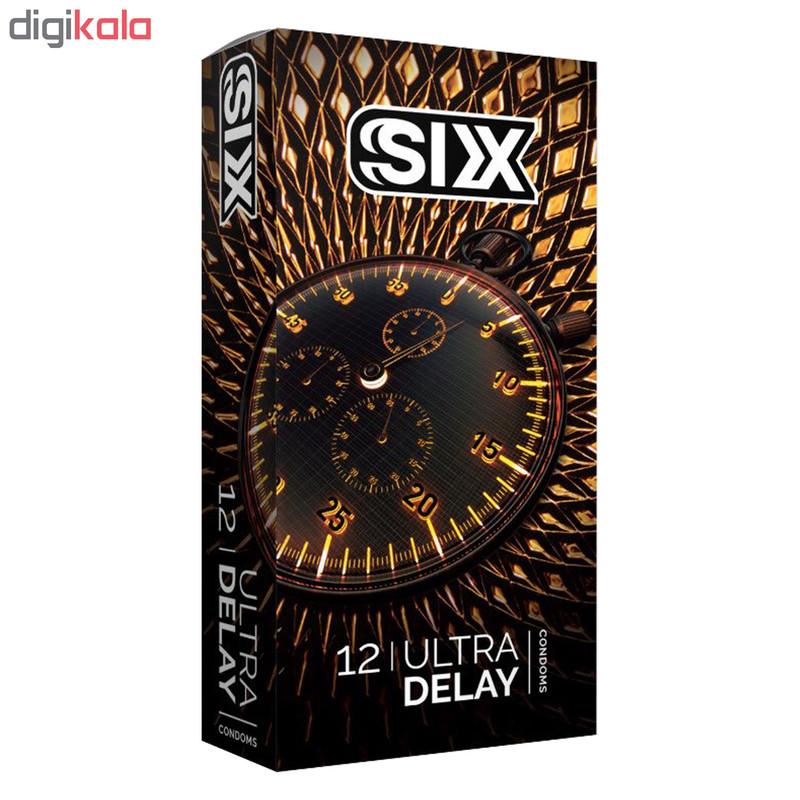 کاندوم سیکس مدل Dotted Delay بسته 12 عددی