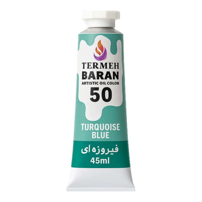 رنگ روغن ترنه باران کد ۵۰ حجم ۴۵ میلی لیتر