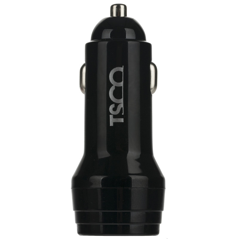 شارژر فندکی تسکو مدل TCG 22 به همراه کابل تبدیل USB به microUSB