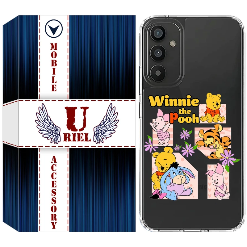 کاور یوریل قاب مدل Clear کد 56 طرح کارتونی مناسب برای گوشی موبایل سامسونگ Galaxy A13 5G