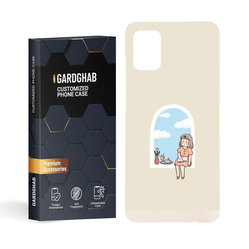 کاور گارد قاب مدل دخترانه مناسب برای گوشی موبایل سامسونگ Galaxy A51 4G
