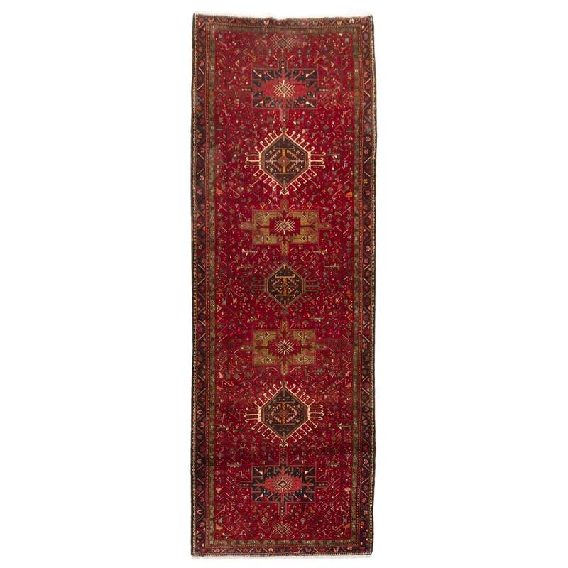 فرش دستباف قدیمی کناره طول سه متر سی پرشیا کد 156167